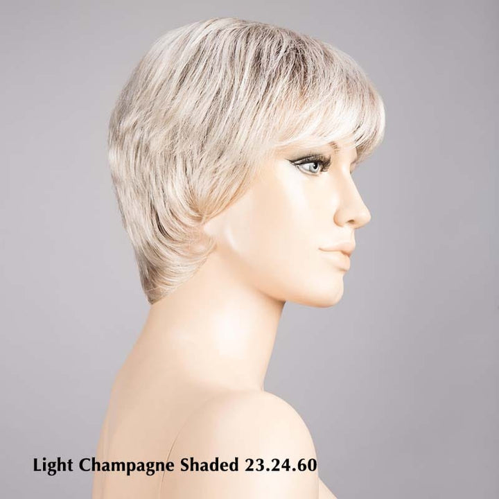 Napoli Wig by Ellen Wille | Synthetic Lace Front Wig (Mono Top) Ellen Wille Synthetic Light Champagne Shaded 23.24.60 / Front: 2.5" | Crown: 4" | Sides: 2.5" | Nape: 2.75" / Petite / Average