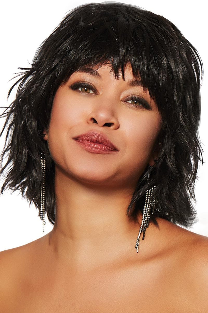 New Wave Wig by TressAllure | Heat Friendly  Synthetic | Lace Front Wig (Mono Top) TressAllure Heat Friendly Synthetic