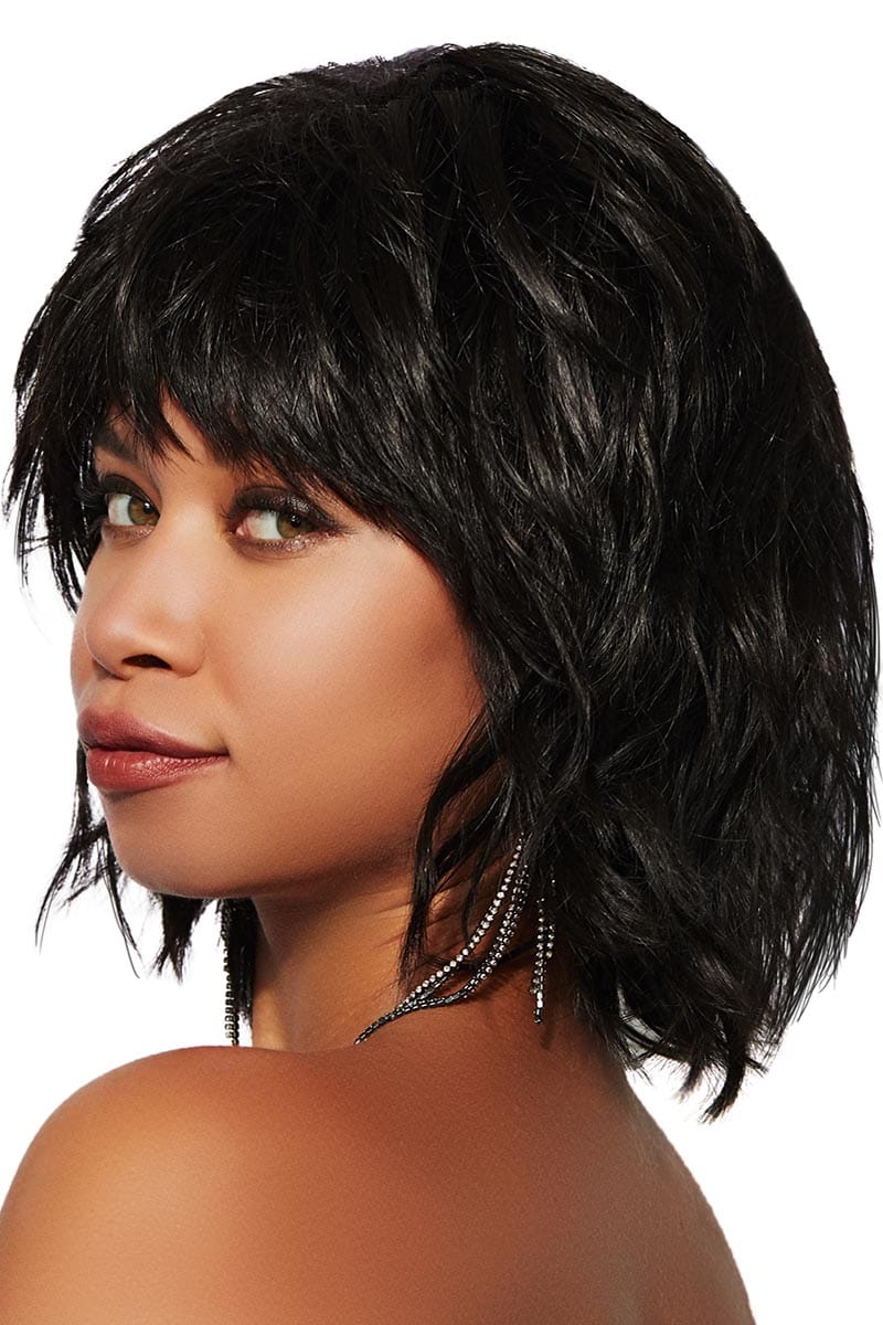 New Wave Wig by TressAllure | Heat Friendly  Synthetic | Lace Front Wig (Mono Top) TressAllure Heat Friendly Synthetic