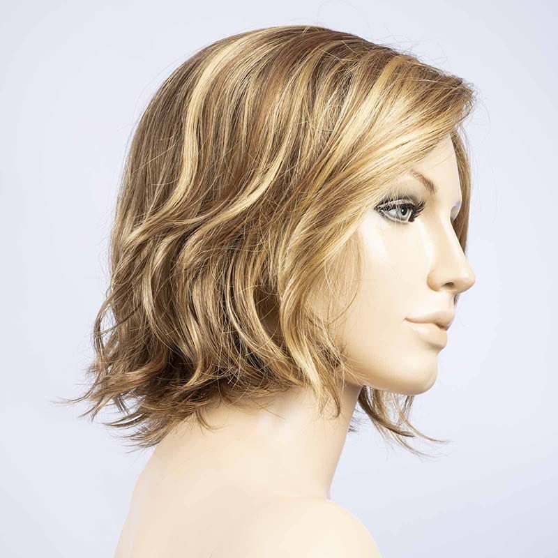 Nola | Synthetic Lace Front Wig (Mono Part) Ellen Wille Synthetic Bernstein Multi Shaded 12.26.27 / Front: 8" | Crown: 9.25" | Sides: 7.5" | Nape: 4" / Petite / Average