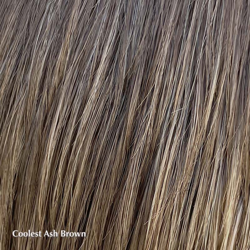 PRE-ORDER Santa Barbara Wig by Belle Tress | Heat Friendly Synthetic Belle Tress Heat Friendly Synthetic Coolest Ash Brown / Side Bangs 6