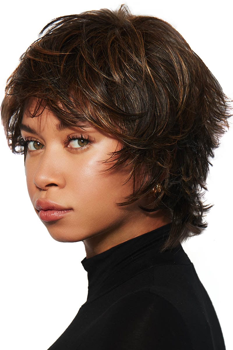 Razor Cut Shag Wig by TressAllure | Heat Friendly Synthetic Wig (Basic