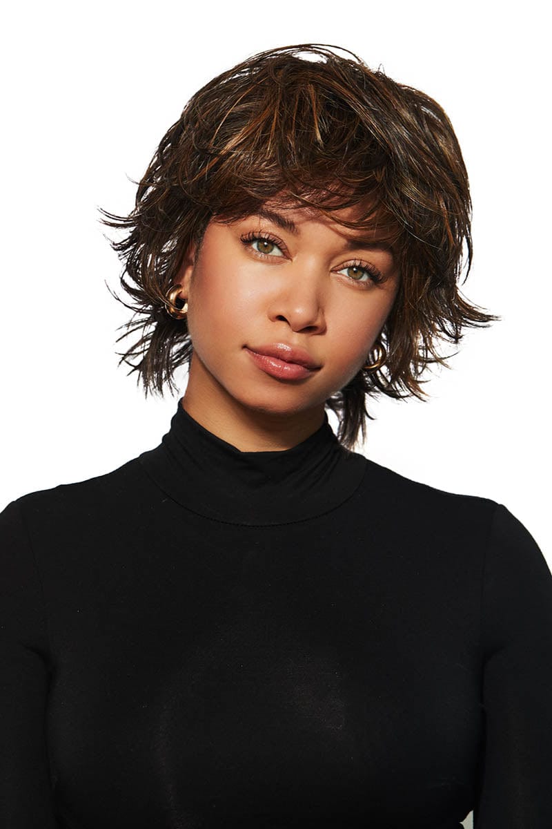 Razor Cut Shag Wig by TressAllure | Heat Friendly Synthetic Wig (Basic