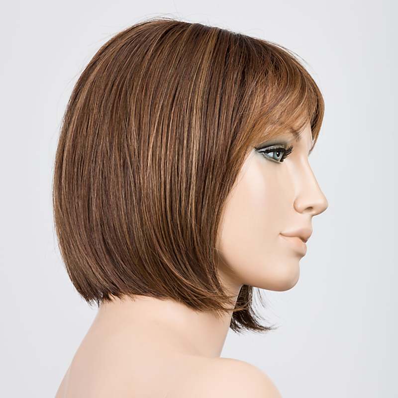 Sing Wig by Ellen Wille | Synthetic Lace Front Wig (Mono Part) Ellen Wille Heat Friendly Synthetic Chocolate Rooted 830.27 / Front: 3.5" | Crown: 10" | Sides: 6" | Nape: 2.75" / Petite / Average