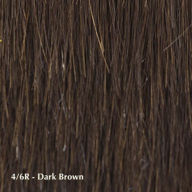 Sleek & Straight Wig by TressAllure | Heat Friendly Synthetic Wig (Mono Crown) TressAllure Heat Friendly Synthetic 4/6R / Fringe: 3.5-11” | Crown: 11"-16.5" | Side: 11"-16.5" | Nape: 16.5" / Average