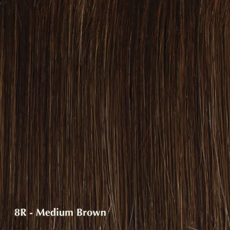 Sleek & Straight Wig by TressAllure | Heat Friendly Synthetic Wig (Mono Crown) TressAllure Heat Friendly Synthetic 8R / Fringe: 3.5-11” | Crown: 11"-16.5" | Side: 11"-16.5" | Nape: 16.5" / Average