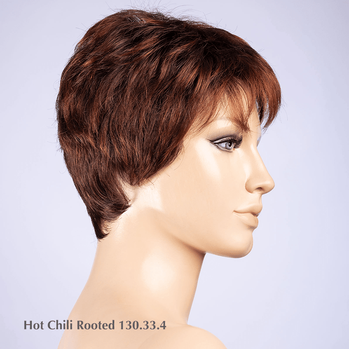 Spa Wig by Ellen Wille | Synthetic Lace Front Wig Ellen Wille Synthetic Hot Chili Rooted / Front: 2.5” | Crown: 3.25" | Sides: 1.75" | Nape: 2.75" / Petite / Average