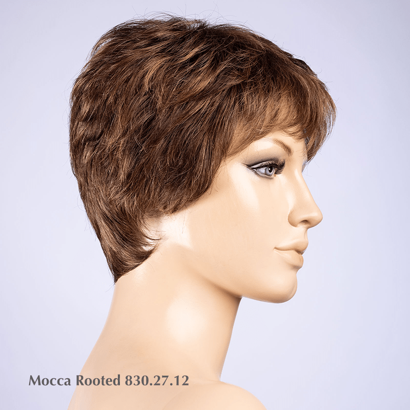 Spa Wig by Ellen Wille | Synthetic Lace Front Wig Ellen Wille Synthetic Mocca Rooted / Front: 2.5” | Crown: 3.25