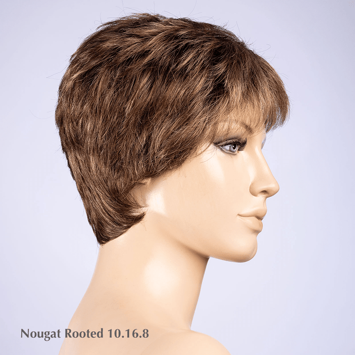 Spa Wig by Ellen Wille | Synthetic Lace Front Wig Ellen Wille Synthetic Nougat Rooted / Front: 2.5” | Crown: 3.25" | Sides: 1.75" | Nape: 2.75" / Petite / Average