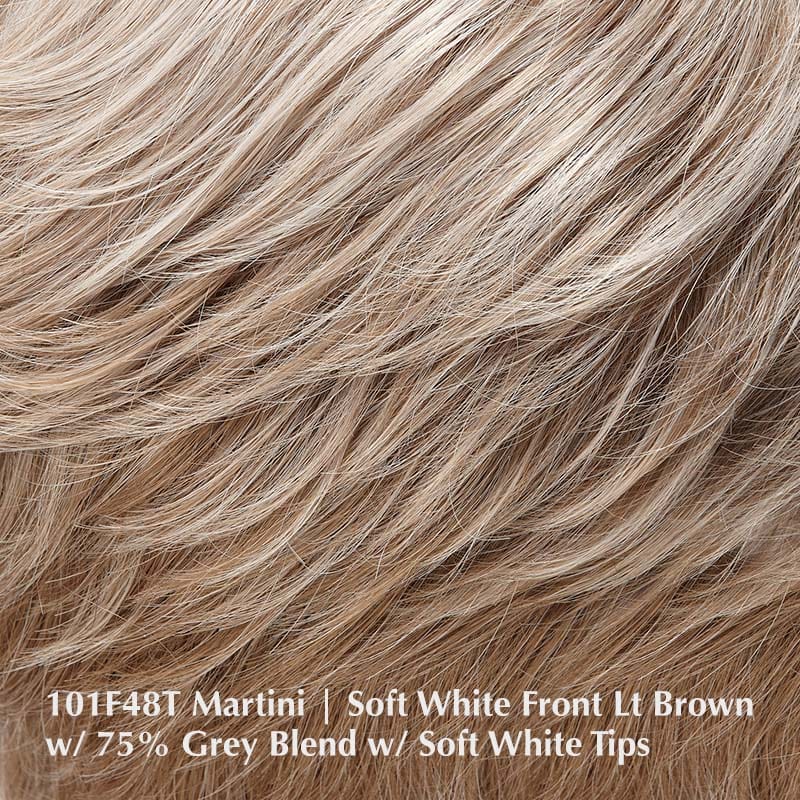 Top Smart 12" Topper by Jon Renau | Lace Front Synthetic Hair Topper Jon Renau Hair Toppers 101/48T Martini / Base: 9" X 9" | Length: 12" / Large