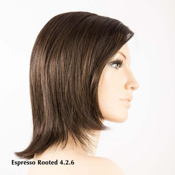 United Wig by Ellen Wille | Synthetic Lace Front Wig (Mono Part) Ellen Wille Synthetic Espresso Rooted 4.2.6 / Front: 7" | Crown: 8.5" | Sides: 5.5" | Nape: 5" / Petite / Average