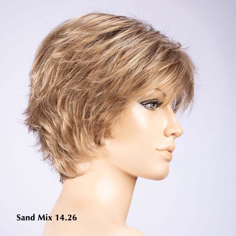 Wing Wig by Ellen Wille | Synthetic Wig (Mono Crown) Ellen Wille Synthetic Sand Mix 14.26 / Front: 4” | Crown: 4.5” | Sides: 3” | Nape: 2” / Petite / Average