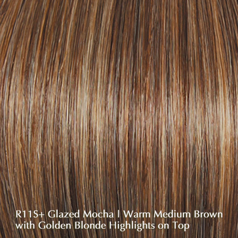Ahead of the Curve | Synthetic Lace Front Wig (Mono Part) Raquel Welch Synthetic R11S+ Glazed Mocha