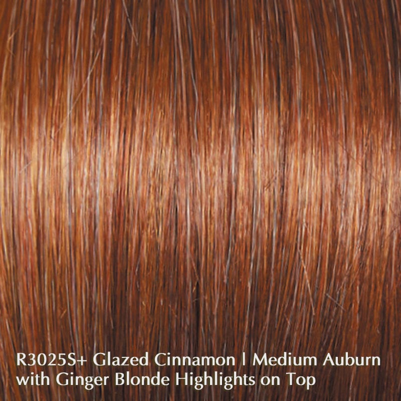 Ahead of the Curve | Synthetic Lace Front Wig (Mono Part) Raquel Welch Synthetic R3025S+ SS Glazed Cinnamon