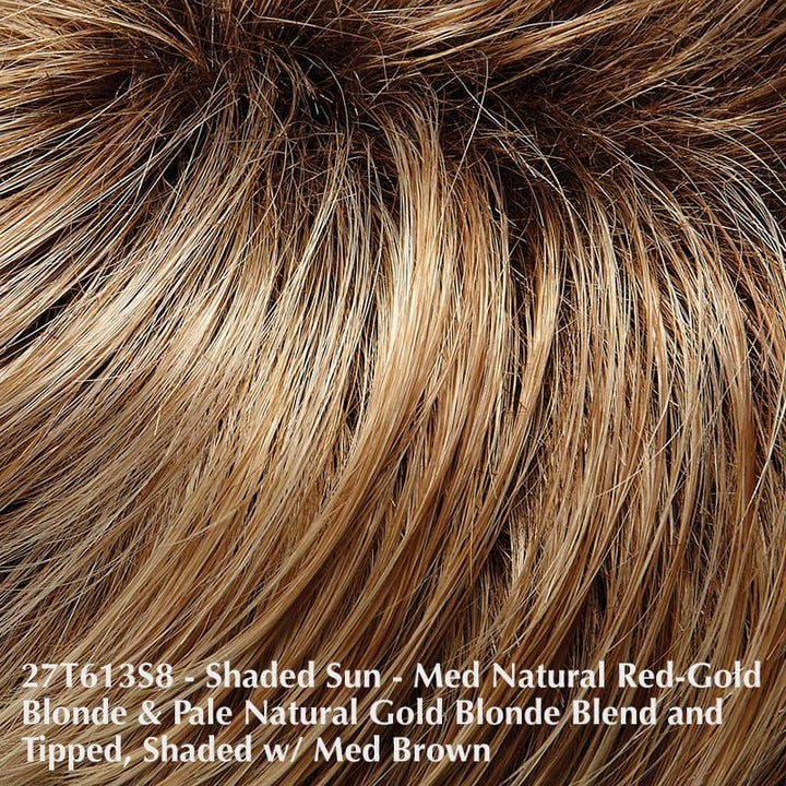 Alia by Jon Renau | Synthetic Lace Front Wig (Mono Top) Jon Renau Synthetic 27T613S8 Shaded Sun / Bang: 9" | Crown 10.5" | Sides: 8" | Nape: 5.5" / Average