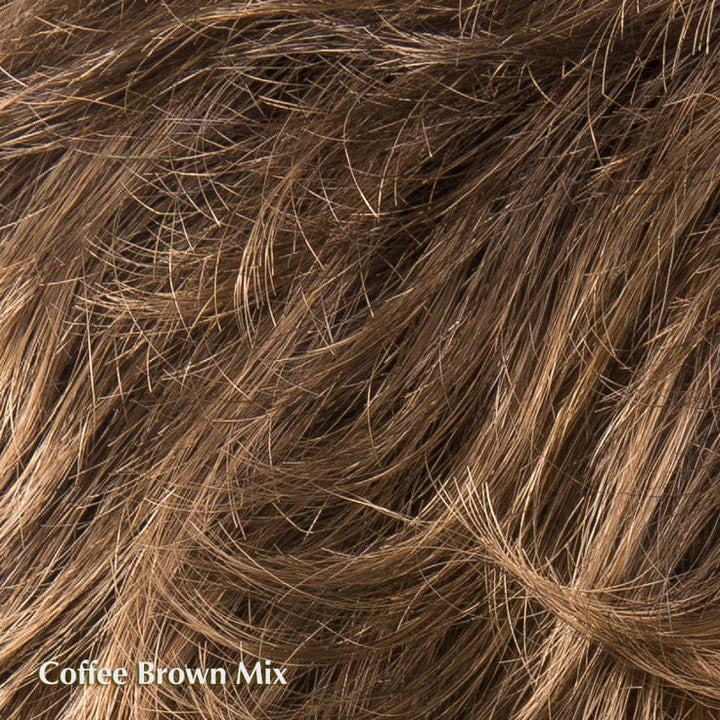 Apart Hi Wig by Ellen Wille | Synthetic Lace Front Wig Ellen Wille Synthetic Coffee Brown Mix / Front: 3.5" | Crown: 3.5 " | Sides: 3 " | Nape: 2.5" / Petite / Average