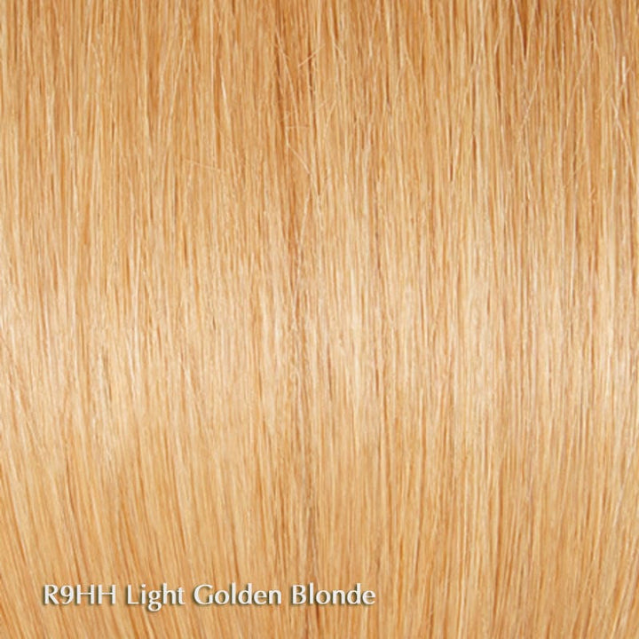 Applause by Raquel Welch | Human Hair | Lace Front Wig (Hand-Tied) Raquel Welch Human Hair R9HH Light Golden Blonde / Front: 4.5" | Crown: 5" | Side: 4" | Back: 5" | Nape: 4.25" / Average