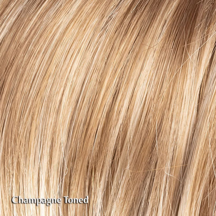 Area Wig by Ellen Wille | Synthetic Wig (Mono Crown) Ellen Wille Synthetic Champagne Toned / Front: 7.5” | Crown: 10” | Sides: 6.5” | Nape: 5” / Petite / Average