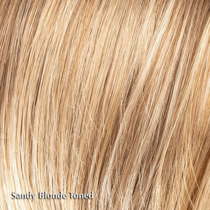 Area Wig by Ellen Wille | Synthetic Wig (Mono Crown) Ellen Wille Synthetic Sandy Blonde Toned / Front: 7.5” | Crown: 10” | Sides: 6.5” | Nape: 5” / Petite / Average