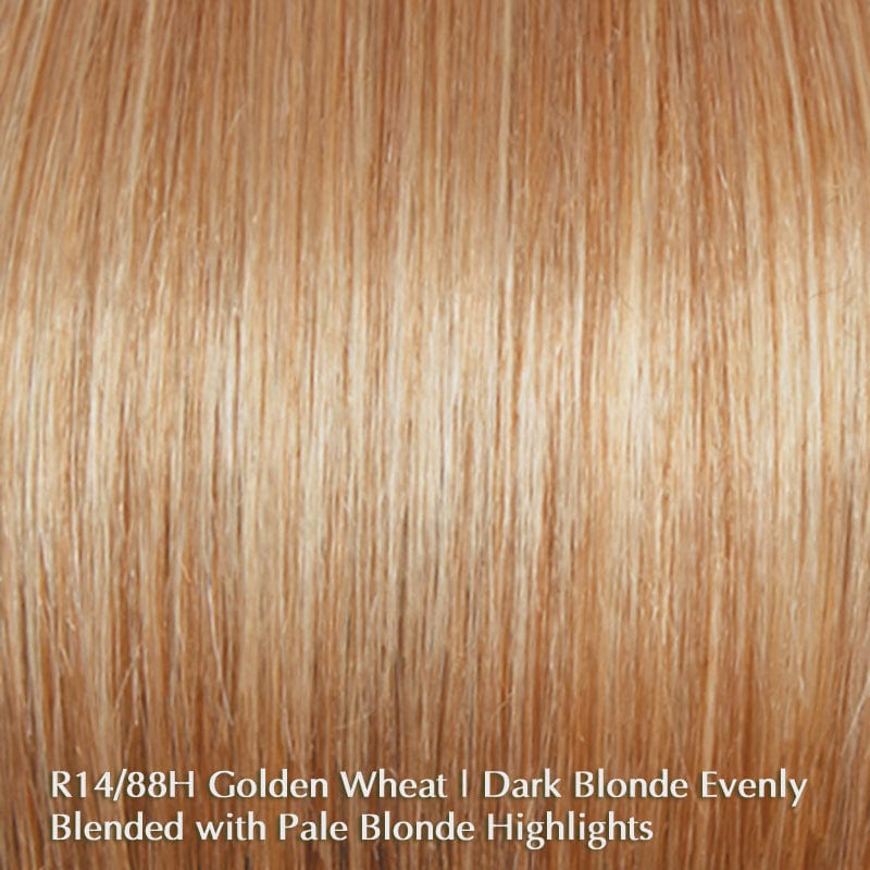 Beguile by Raquel Welch | Human Hair Wig (Mono Top) Raquel Welch Human Hair R1488H Golden Wheat / Front: 9" | Crown: 10.5" | Side: 8" | Back: 8" | Nape: 6.5" / Average