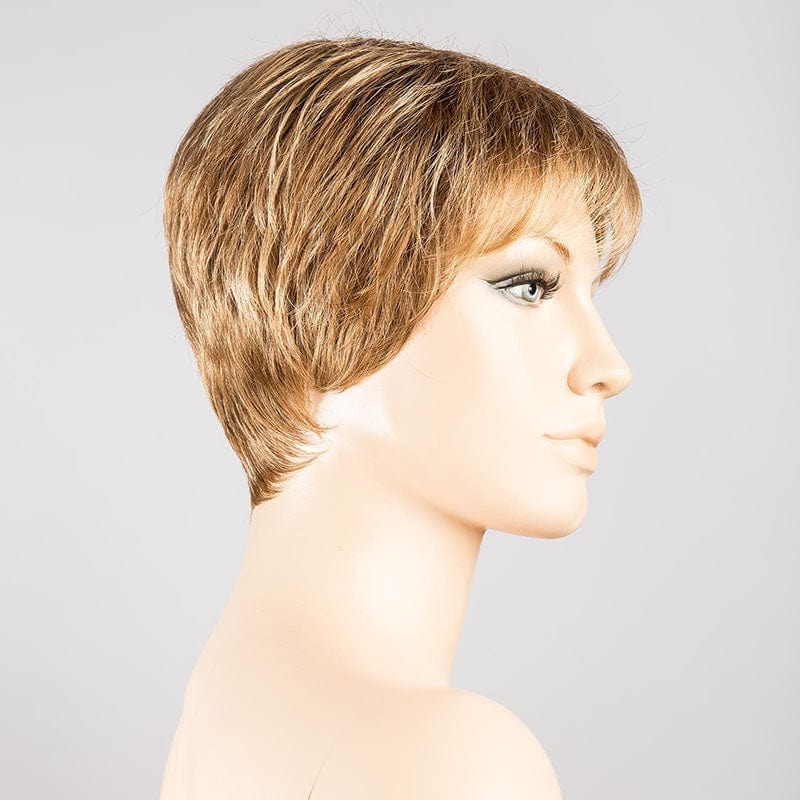 Bo Mono Wig by Ellen Wille | Synthetic Lace Front Wig (Mono Top) Ellen Wille Synthetic Light Bernstein Rooted | / Front: 2.65" | Crown: 3.5" | Sides 2.5" | Nape: 1.75" / Average