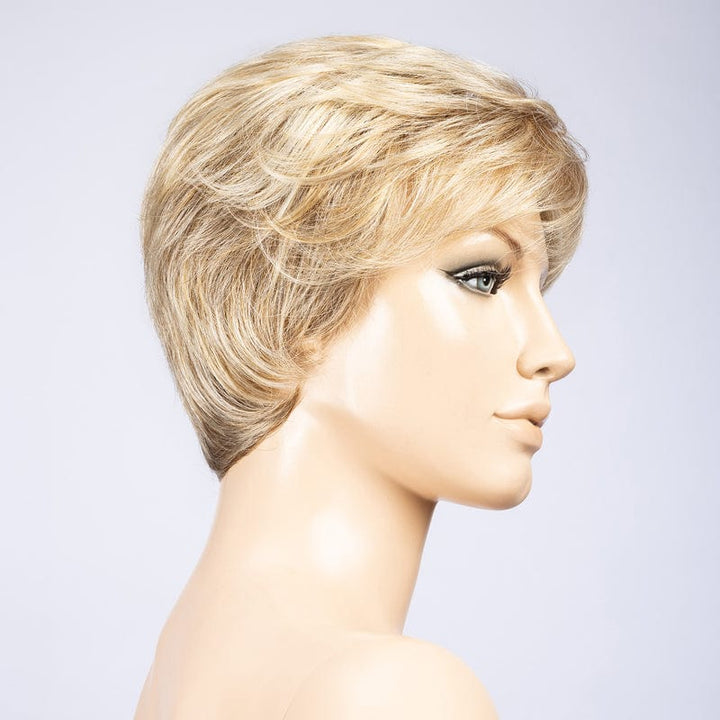 Cara Small Deluxe Wig by Ellen Wille | Mono Top | Petite Cap Ellen Wille Synthetic Champagne Mix / Front: 4" | Crown: 4" | Sides: 2" | Nape: 2" / Petite