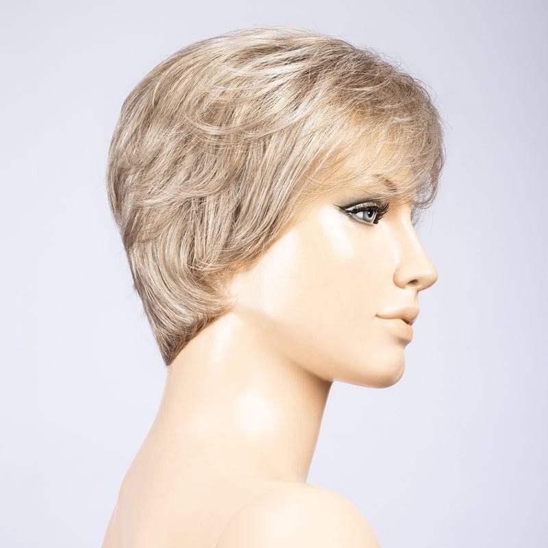 Cara Small Deluxe Wig by Ellen Wille | Mono Top | Petite Cap Ellen Wille Synthetic Pearl mix / Front: 4" | Crown: 4" | Sides: 2" | Nape: 2" / Petite