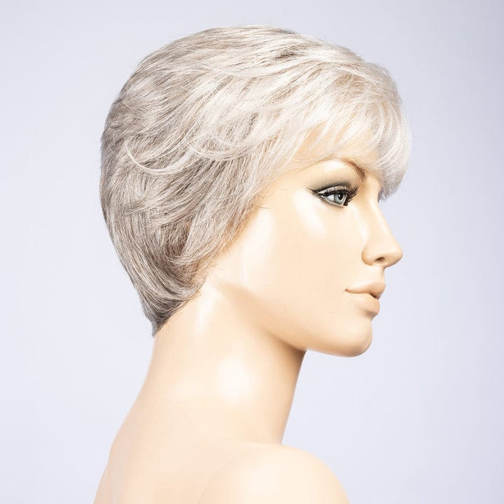Cara Small Deluxe Wig by Ellen Wille | Mono Top | Petite Cap Ellen Wille Synthetic Snow Mix / Front: 4" | Crown: 4" | Sides: 2" | Nape: 2" / Petite