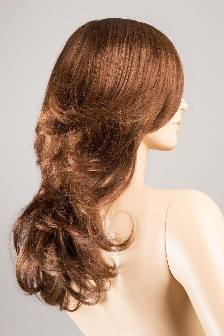Cascade Wig by Ellen Wille | Remy Human Hair Lace Front Wig (Hand-Tied) Ellen Wille Remy Human Hair Hot Chocolate Mix / Front: 8" | Crown: 12" | Sides: 11" | Nape: 11.5" / Petite / Average