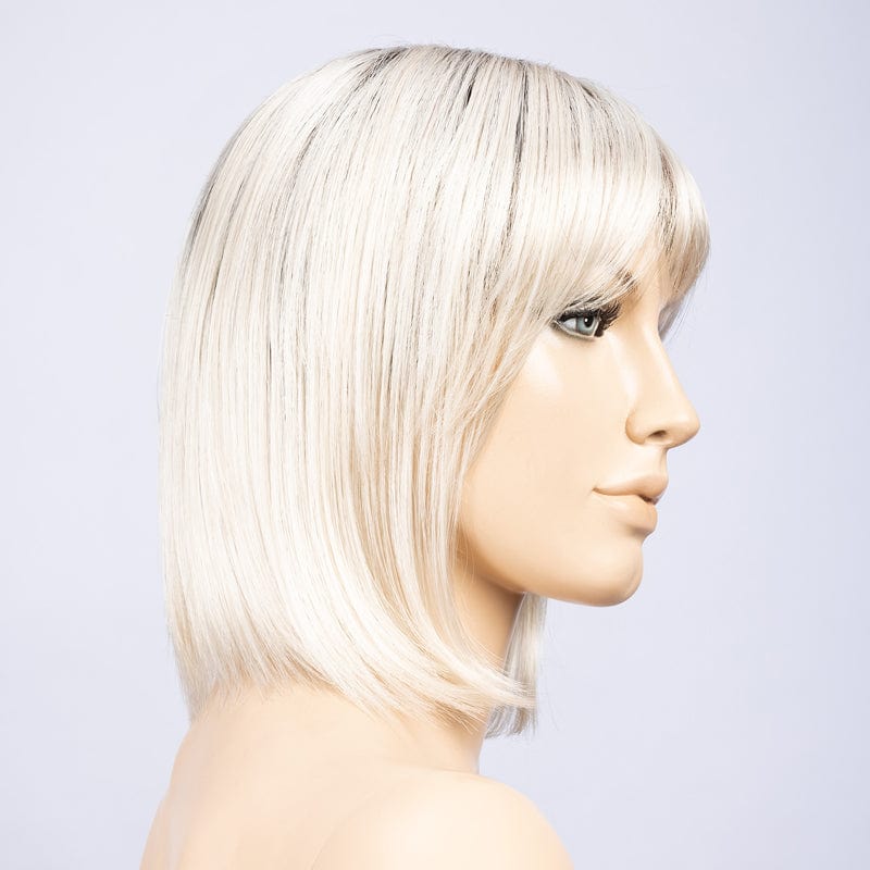 Change Wig by Ellen Wille | Synthetic Wig (Mono Crown) Ellen Wille Synthetic Platin Blonde Rooted | Pearl Platinum Light Golden Blonde w/ Pure White blend / Front: 2.5" |  Crown: 8" |  Sides: 5" |  Nape: 2.25" / Petite / Average