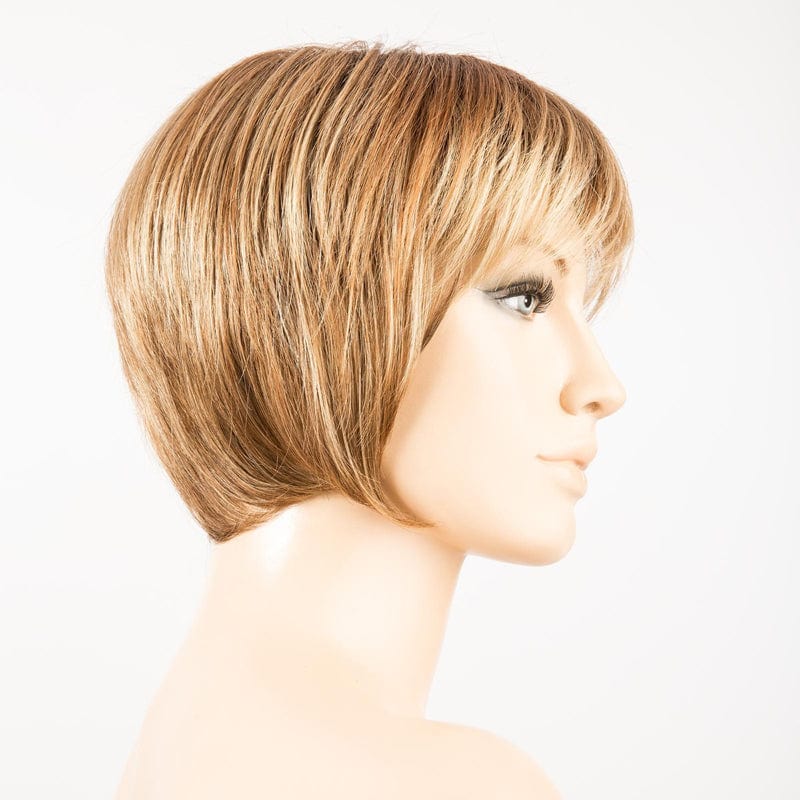 Charlotte Wig by Ellen Wille | Synthetic Wig (Mono Crown) Ellen Wille Synthetic Light Bernstein Rooted 8.20.27 | Light Auburn Light Honey Blonde and Light Reddish Brown blend & Dark Roots / Front: 3" |  Crown: 10" |  Sides: 8.5" |  Nape: 2" / Petite / Average