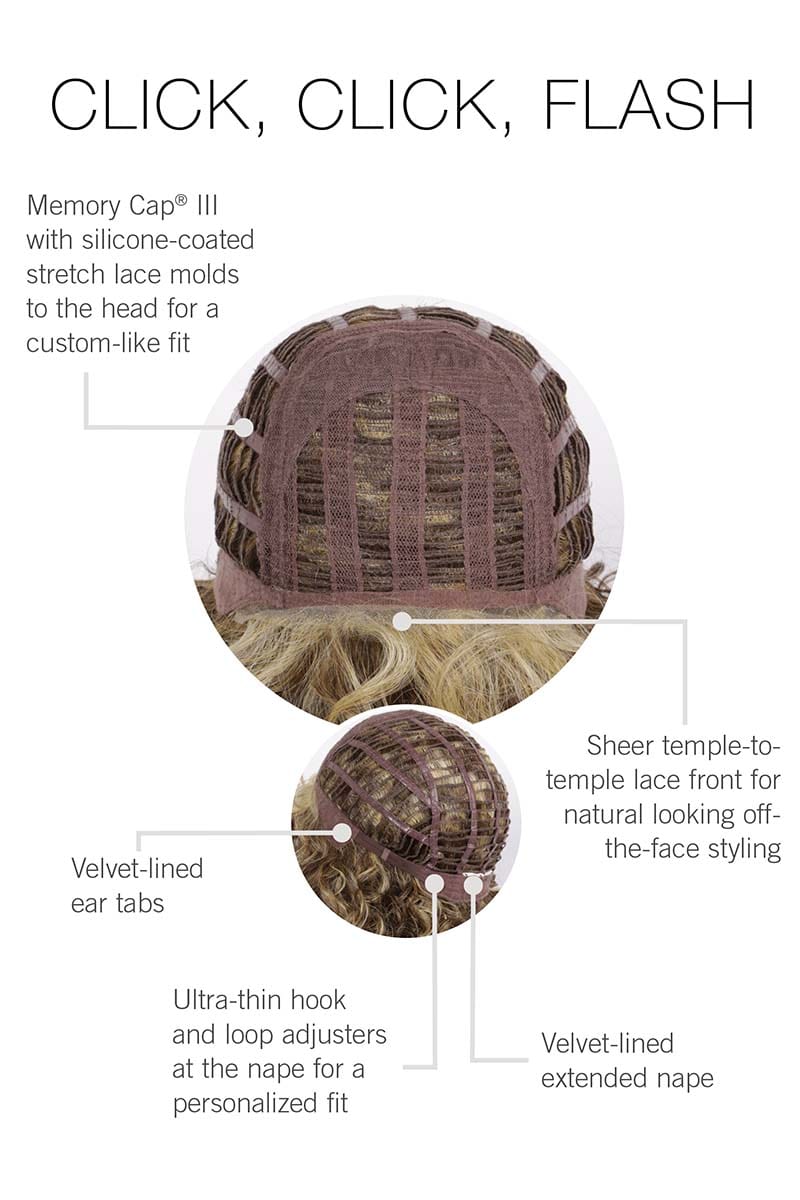 Click, Click, Flash Wig by Raquel Welch | Heat Friendly Synthetic Wig