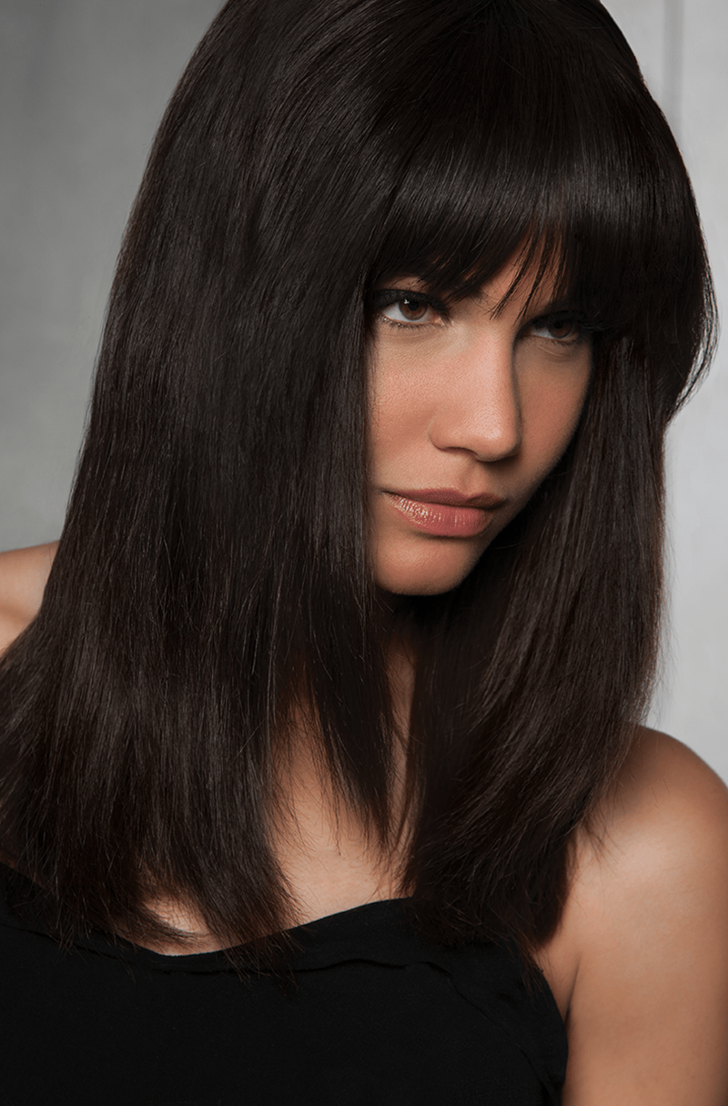 Clip In Bangs by Hairdo | Heat Friendly | Human Hair Bang (Clip In)