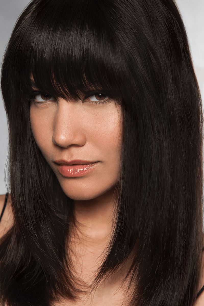 Clip In Bangs by Hairdo | Heat Friendly | Human Hair Bang (Clip In)