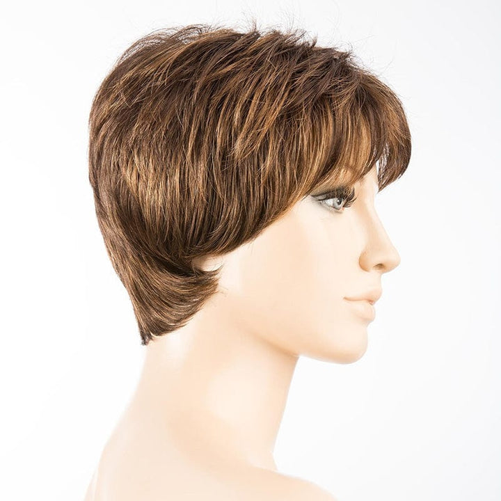 Coco Wig by Ellen Wille | Synthetic Lace Front Wig Ellen Wille Synthetic Chocolate Mix / Front: 3.25" |  Crown: 3.5” |  Sides: 2” |  Nape: 2” / Petite