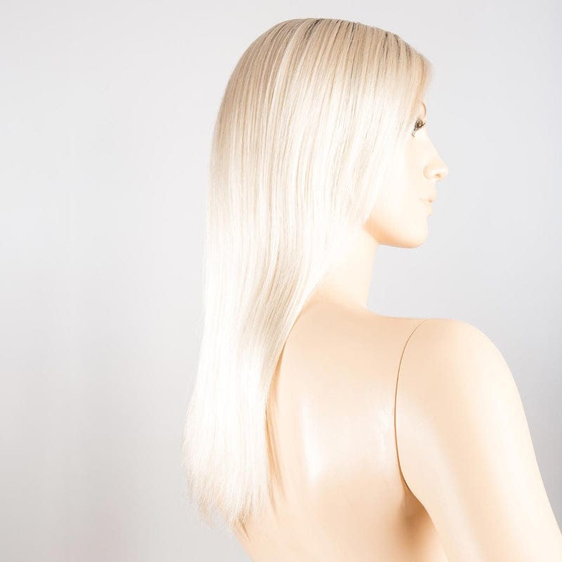 Code Mono Wig by Ellen Wille | Synthetic Lace Front Wig (Mono Part) Ellen Wille Synthetic Light Champagne Rooted | Pearl Platinum & Light Golden Blonde Blend w/ Medium Brown Roots / Front: 5" | Crown: 10.5" | Sides: 11.5" | Nape: 11.5" / Petite / Average