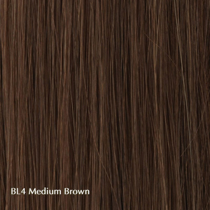 Contessa by Raquel Welch | Remy Human Hair | Lace Front Wig | Hand Tied (Mono Top) Raquel Welch Remy Human Hair BL4 Medium Brown Red / Front to Back: 14" | Front to Back: 14" | Ear to Ear: 11.75" | Hair Lengths: 12"-14" | Circumference: 21.25" / Average