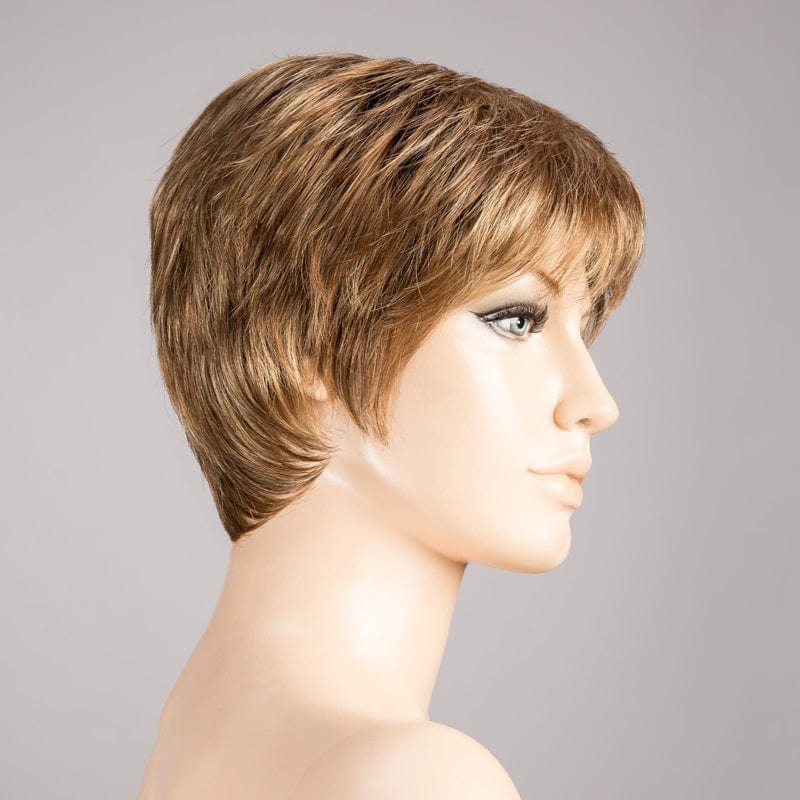 Cool Wig by Ellen Wille Synthetic Extended Front Lace Front Wig | Mono Crown Ellen Wille European Human Hair Light Bernstein Rooted 8.20.27 | Light Auburn Light Honey Blonde and Light Reddish Brown blend & Dark Roots / Front: 2.5" | Crown: 3" | Sides: 2" |  Nape: 2" / Petite / Average