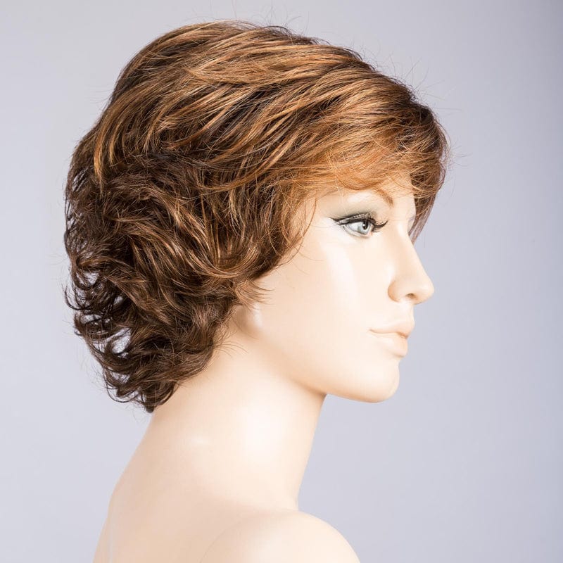 Daily Large by Ellen Wille | Synthetic Wig (Mono Crown) Ellen Wille Synthetic Hazelnut Mix / Front: 4.75" |  Crown: 5" |  Sides: 3.5" | Nape: 3.25" / Large