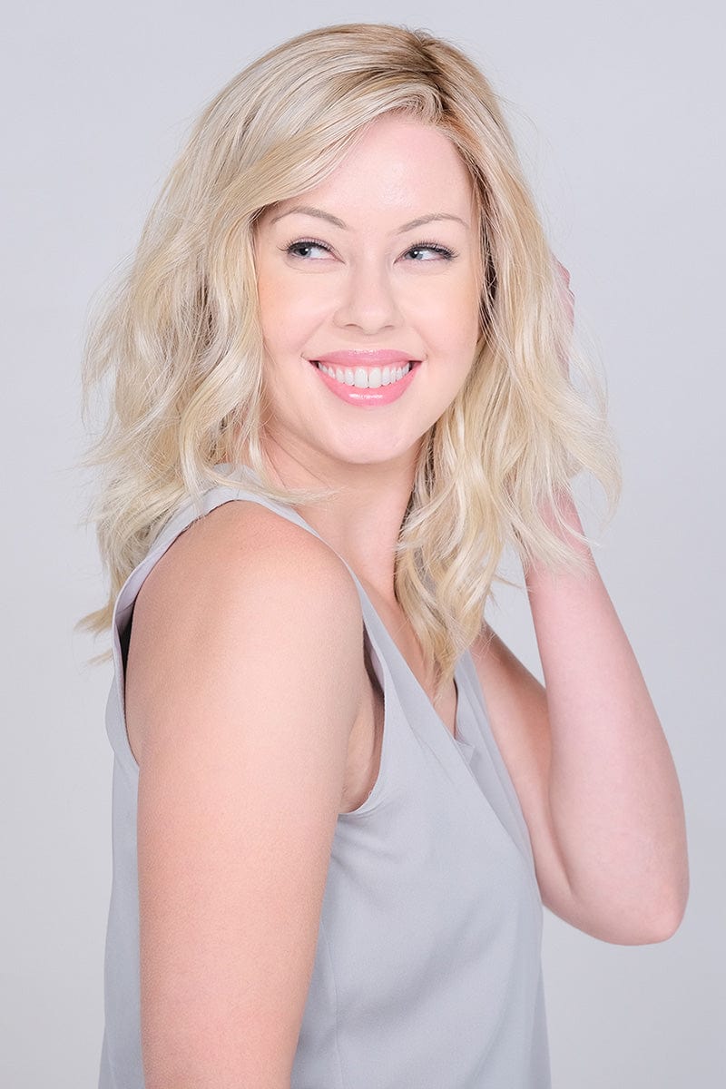 Dalgona 16 Wig by Belle Tress | Synthetic Heat Friendly Wig (Mono Part