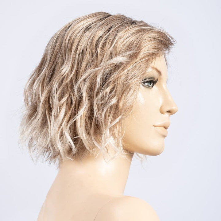 Dance by Ellen Wille | Synthetic Wig (Mono Part) Ellen Wille Synthetic Candy Blonde Tipped / Front: 7.5" |  Crown: 9.5" |  Sides: 7.5" | Nape: 2.5" / Petite / Average