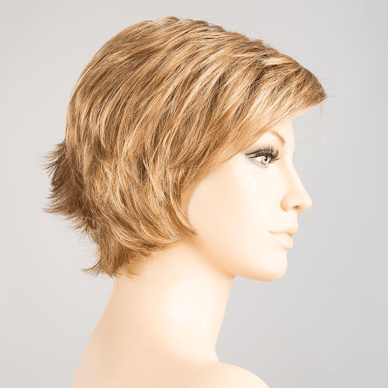 Date Large Wig by Ellen Wille | Synthethic Wig (Mono Crown) Ellen Wille Synthetic Ginger Rooted / Front: 3.5" |  Crown: 4" |  Sides: 3" |  Nape: 2" / Large