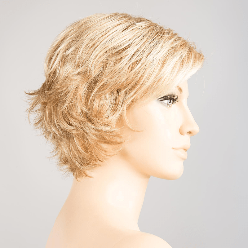 Date Wig by Ellen Wille | Synthetic Wig (Mono Crown) Ellen Wille Synthetic Light Honey Mix / Front: 3.5" |  Crown: 4" |  Sides: 3" |  Nape: 2" / Petite