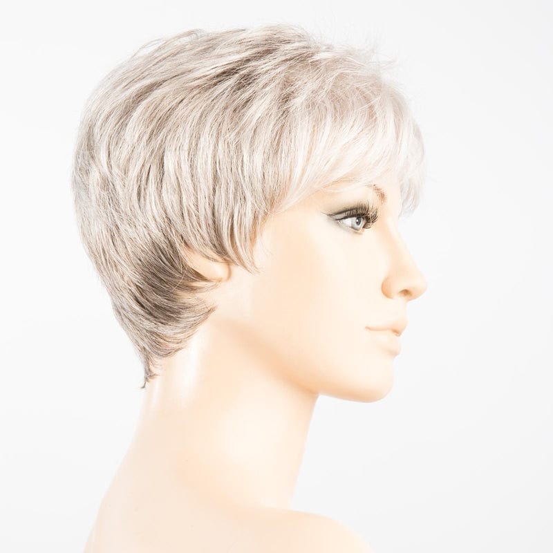 Debbie Wig by Ellen Wille | Synthetic Wig (Mono Crown) Ellen Wille Synthetic Snow Mix / Front: 3” |  Crown: 4” |  Sides: 2” |  Nape: 1.5” / Petite