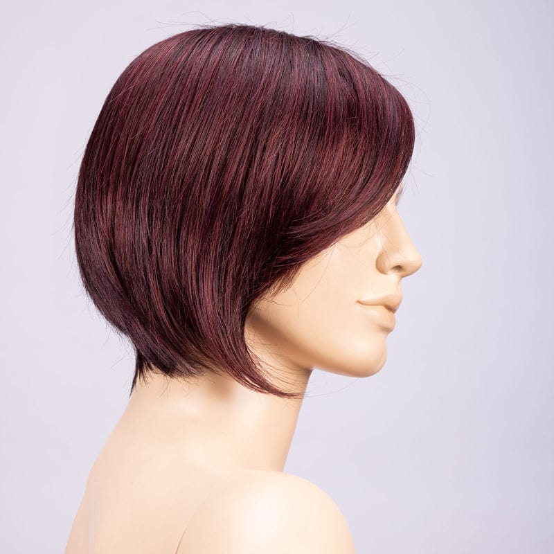 Devine Wig by Ellen Wille | Synthetic Lace Front Wig (Mono Part) Ellen Wille Synthetic Aubergine Mix / Front: 6" | Crown: 7.5" | Sides: 7.5" | Nape: 2.25" / Petite / Average