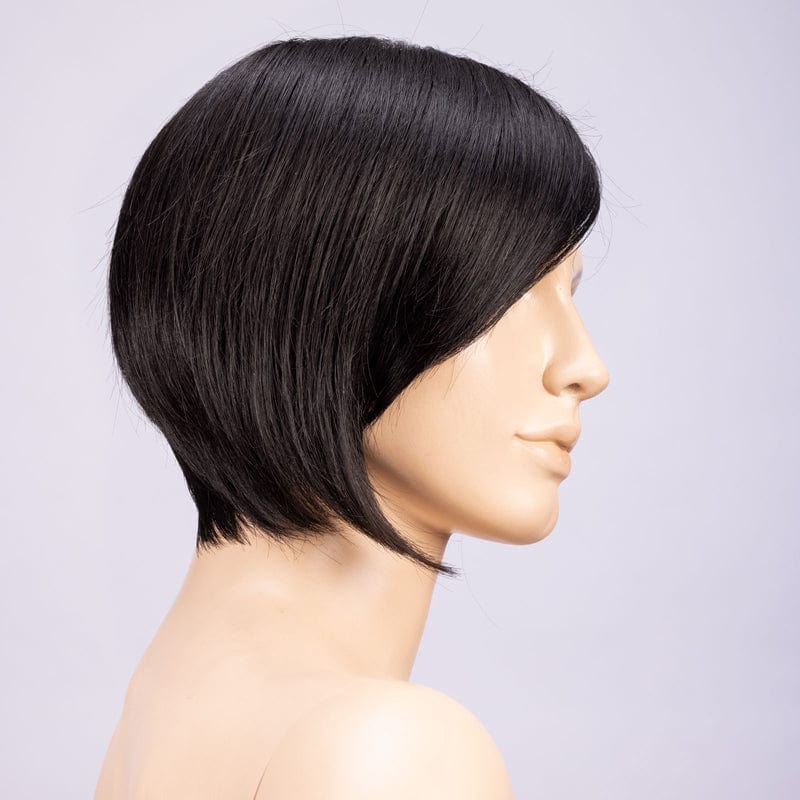 Devine Wig by Ellen Wille | Synthetic Lace Front Wig (Mono Part) Ellen Wille Synthetic Black / Front: 6" | Crown: 7.5" | Sides: 7.5" | Nape: 2.25" / Petite / Average