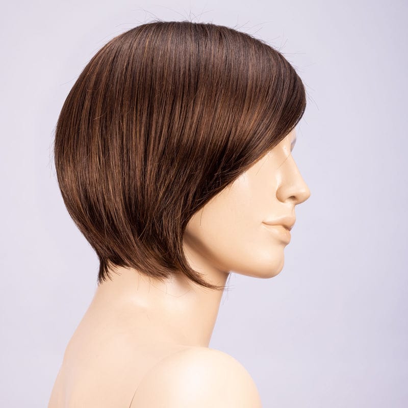 Devine Wig by Ellen Wille | Synthetic Lace Front Wig (Mono Part) Ellen Wille Synthetic Chocolate Mix / Front: 6" | Crown: 7.5" | Sides: 7.5" | Nape: 2.25" / Petite / Average