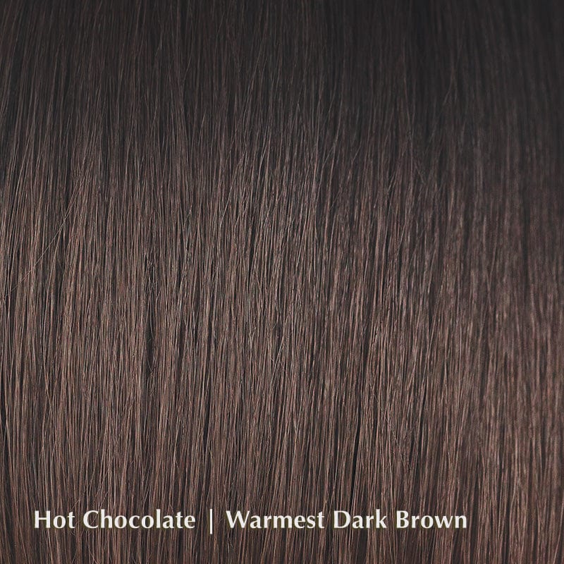 Diva Wig by Rene of Paris | Heat Friendly Synthetic | Lace Front Wig Rene of Paris Heat Friendly Synthetic Hot Chocolate | / Fringe: 16-17" | Crown: 17” | Nape: 14-15.5” / Average