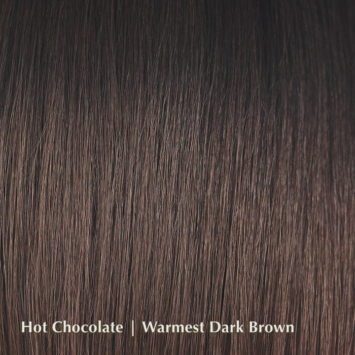 Diva Wig by Rene of Paris | Heat Friendly Synthetic | Lace Front Wig Rene of Paris Heat Friendly Synthetic Hot Chocolate | / Fringe: 16-17" | Crown: 17” | Nape: 14-15.5” / Average