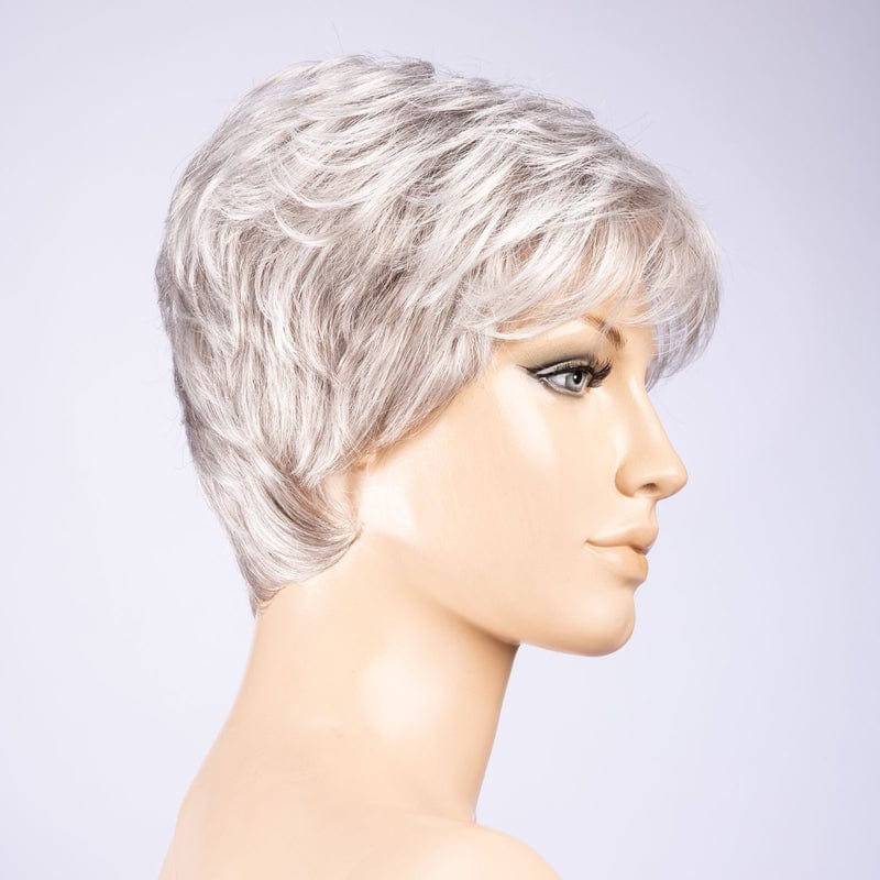 Dot Wig by Ellen Wille | Synthetic Wig (Mono Crown) Ellen Wille Synthetic Silver Grey Mix / Front: 2.5” | Crown: 2.5” | Sides: 1.5” | Nape: 1.5” / Petite / Average